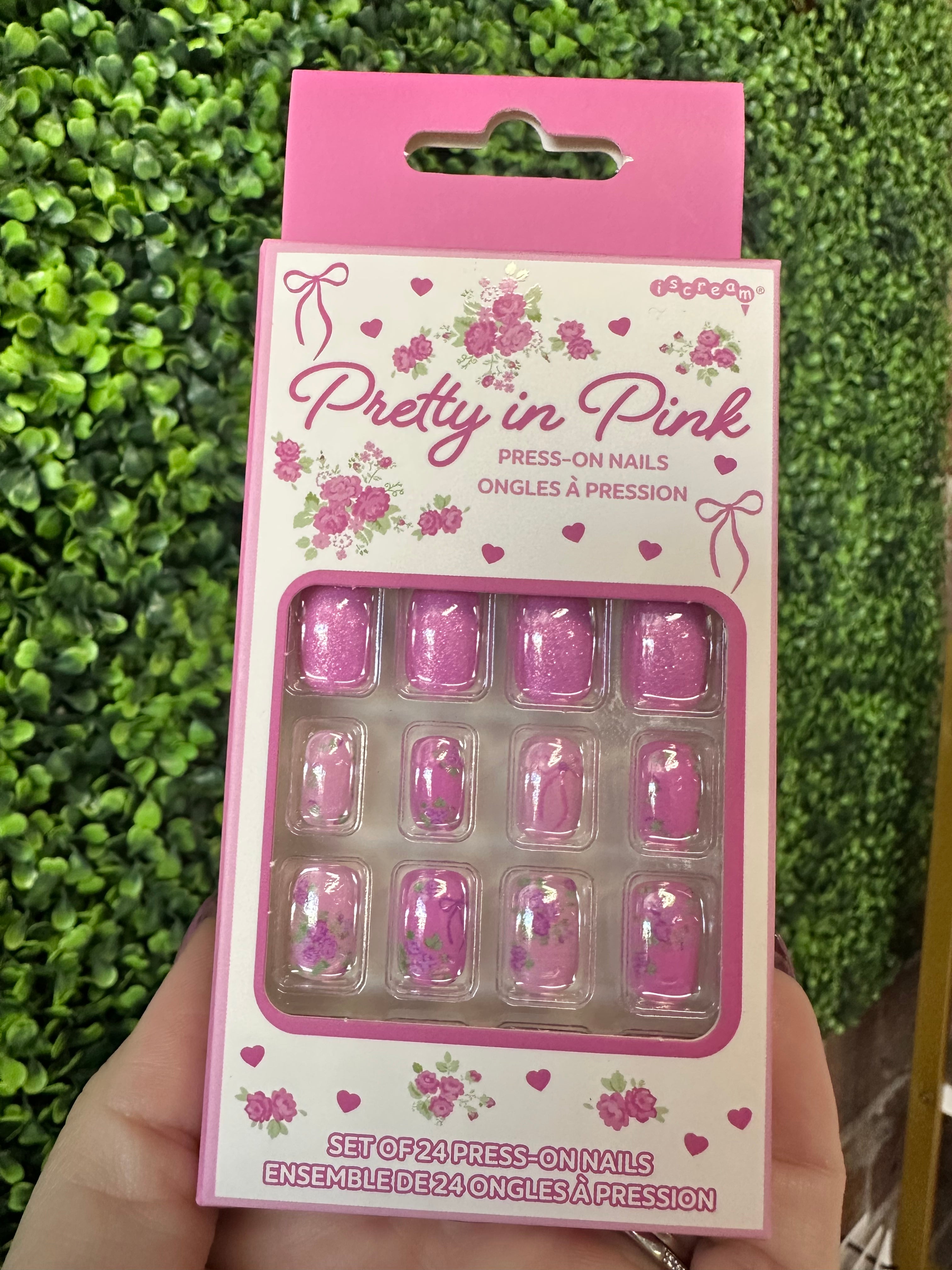 Pretty In Pink Press On Nail Set