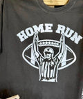 Home run funny football tee