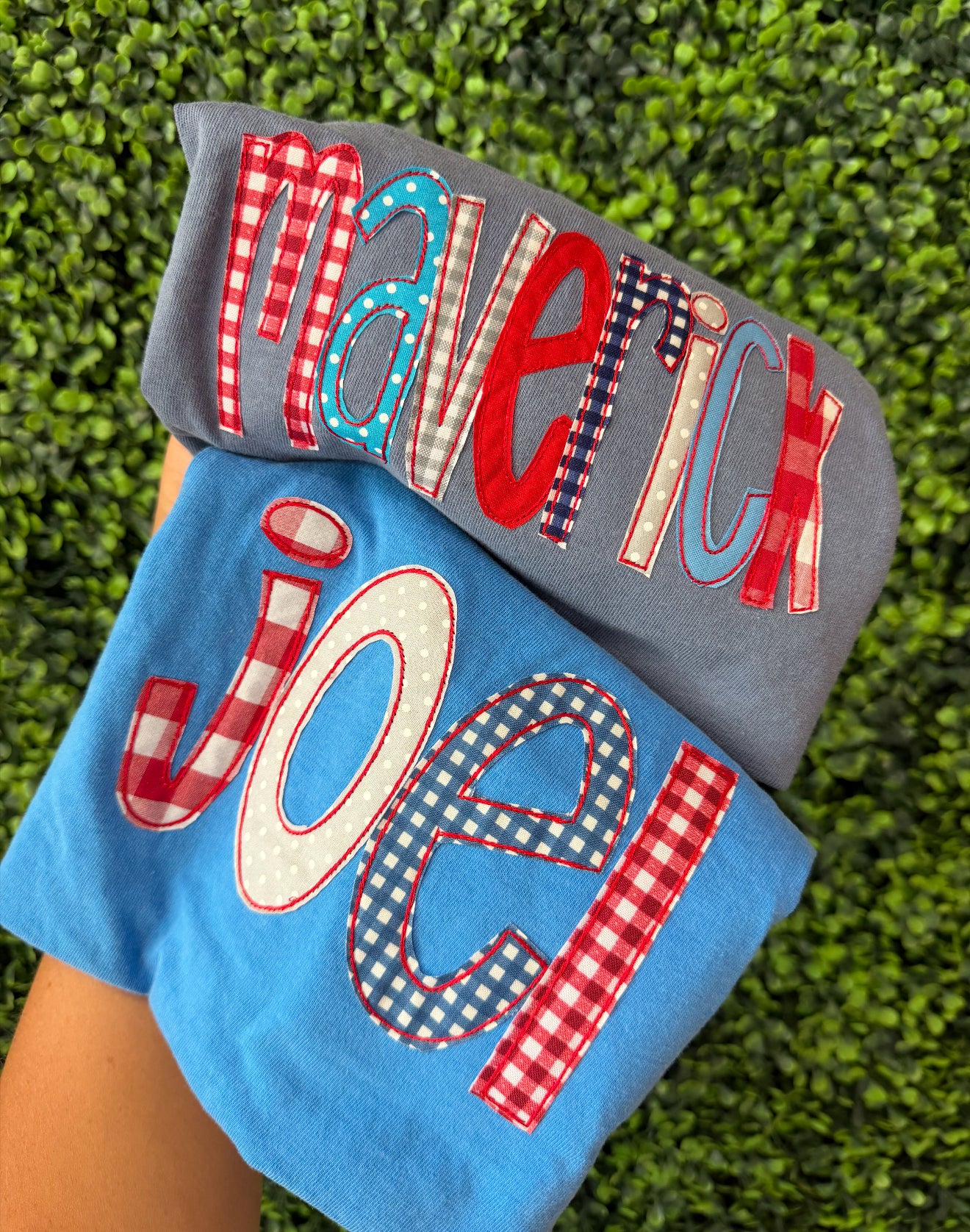 Mystery patriotic appliqué