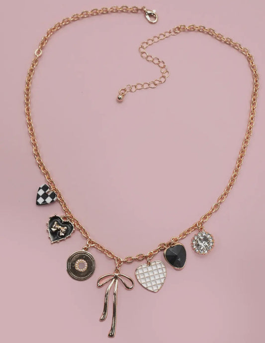 Gold Charm Necklace