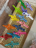 Silicone Cross Charms