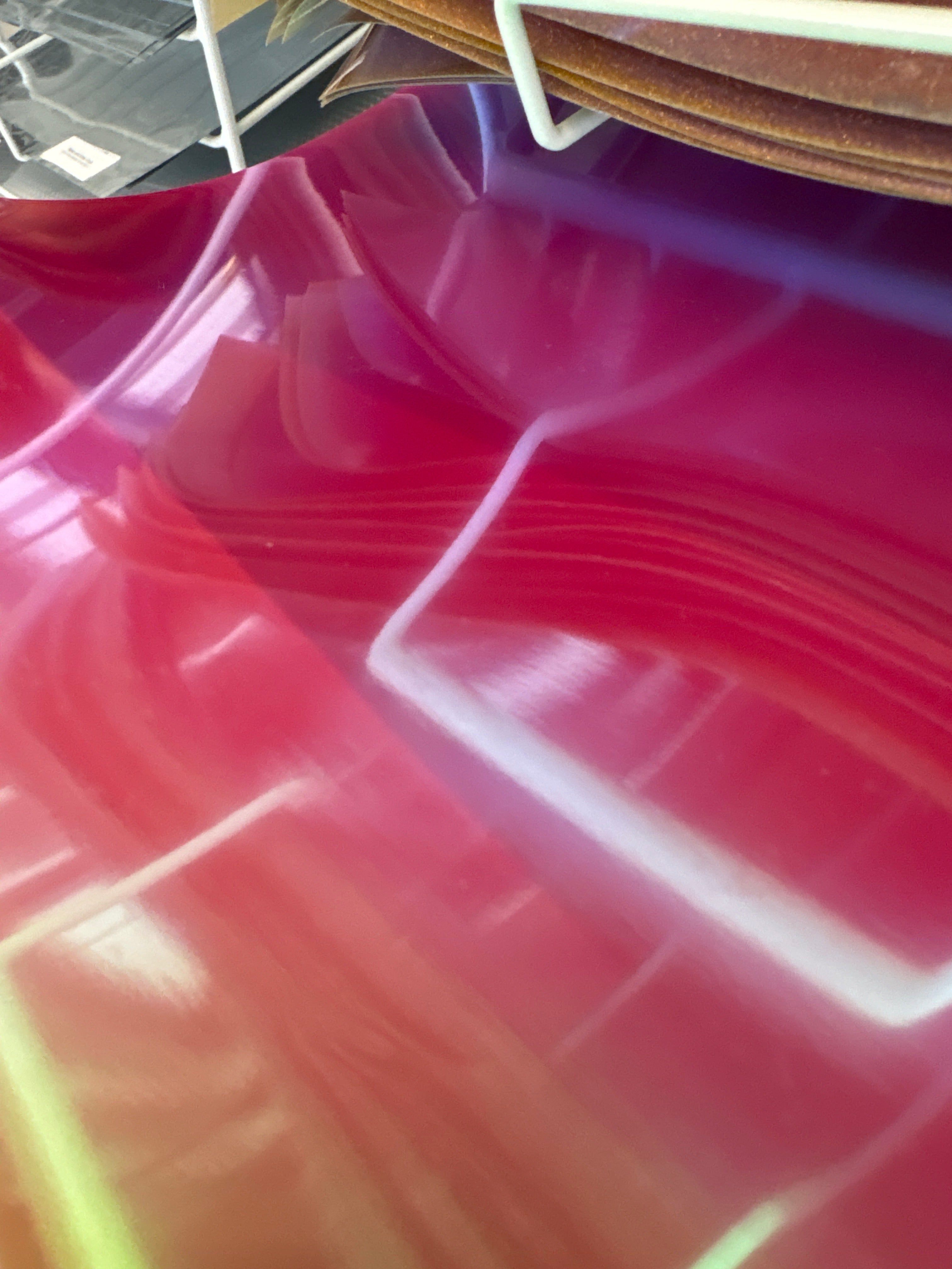 Pink, Red and Orange Vinyl