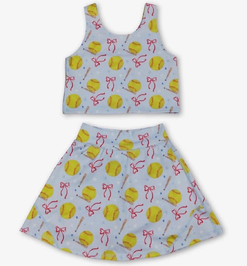 Sports Skirt Set