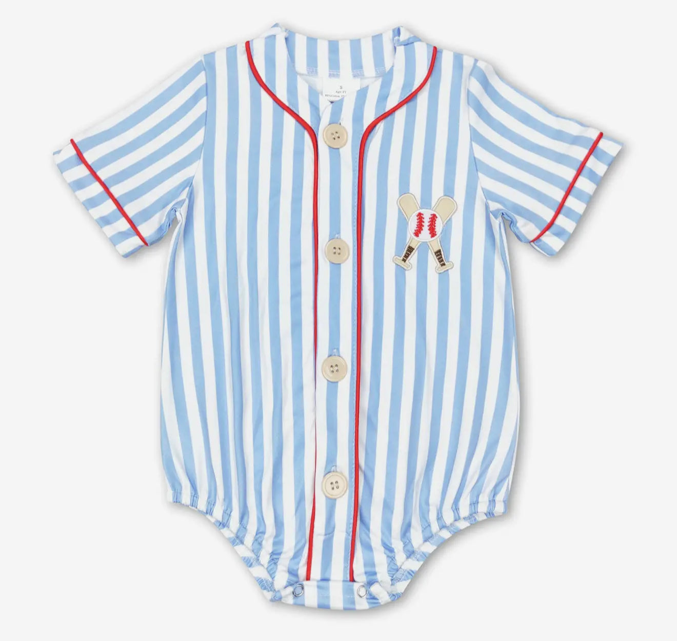 Baseball Striped Bubble