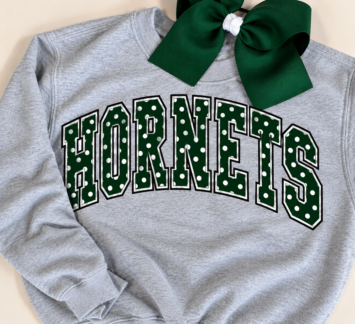 Polka dot school sweatshirt sale
