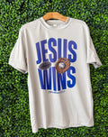 Jesus wins drifit tee