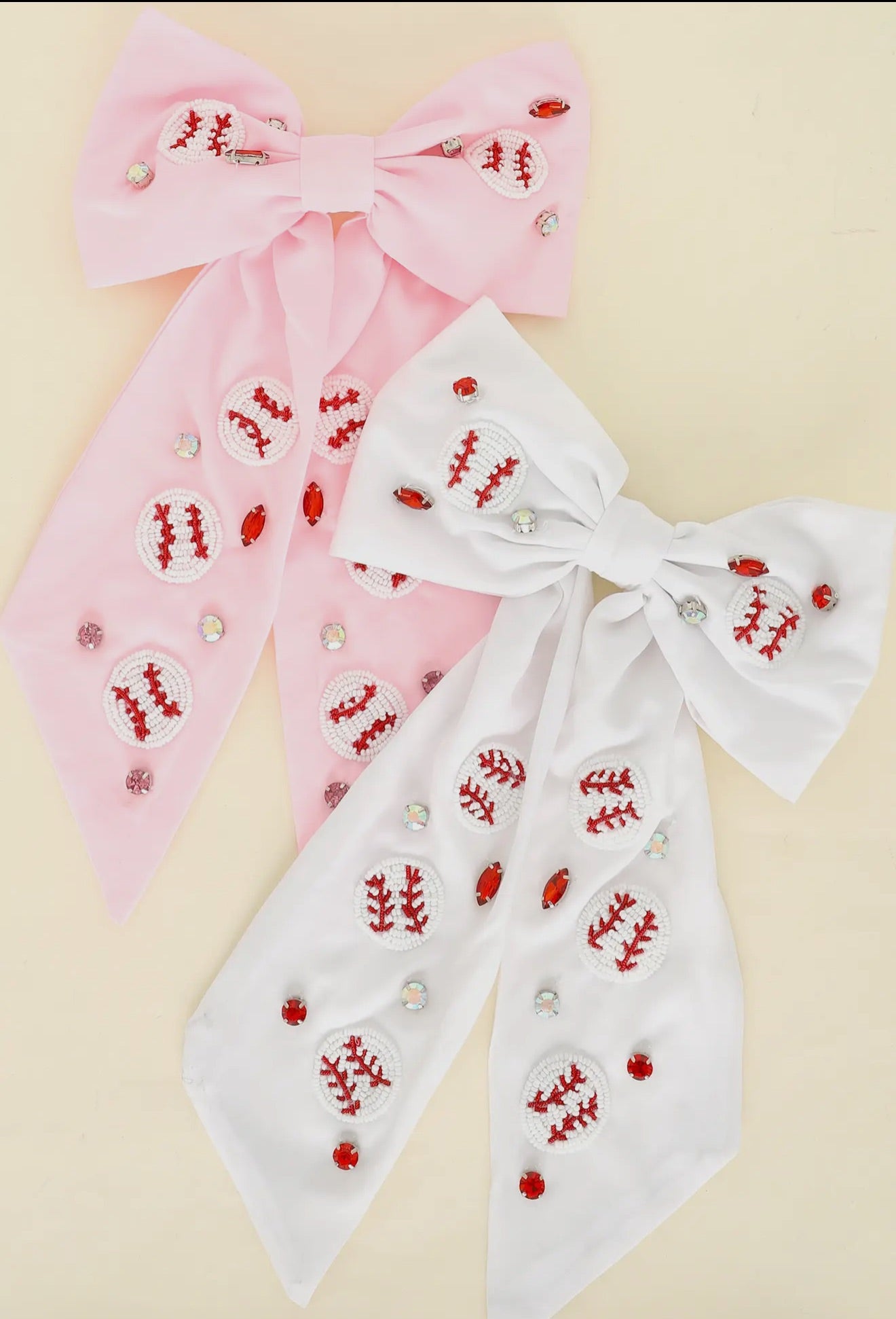 Beaded sports bows