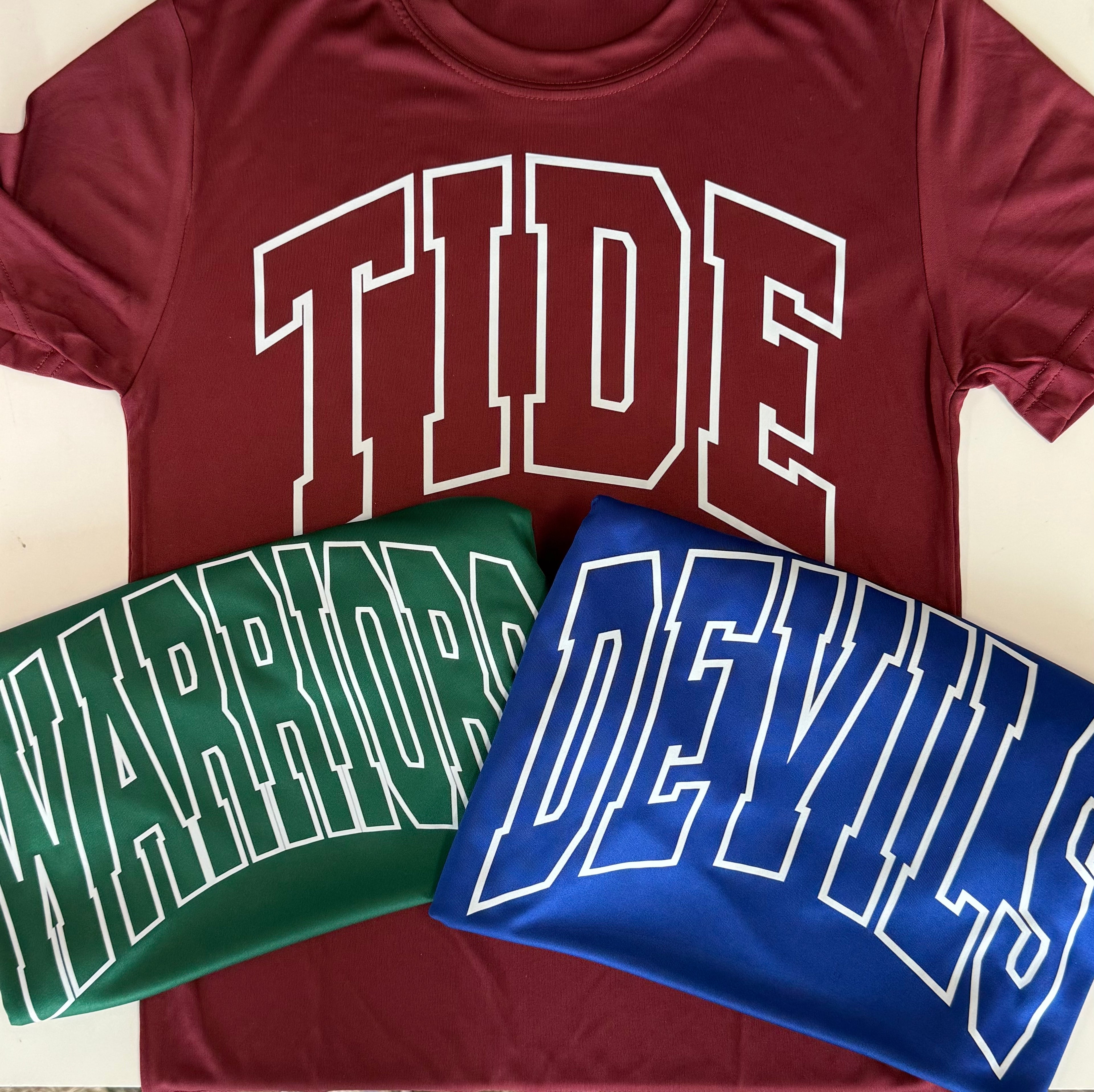 Color Varsity Dri Fit Tee