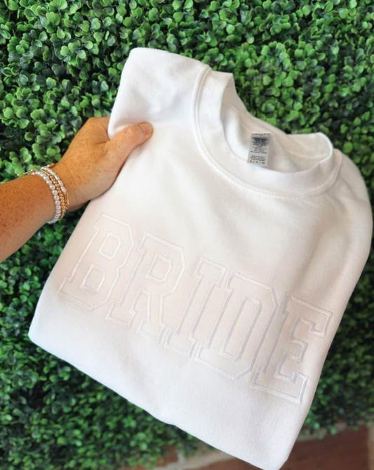 Bride sweatshirt