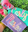 Mystery rainbow sherbet shadow cursive tee