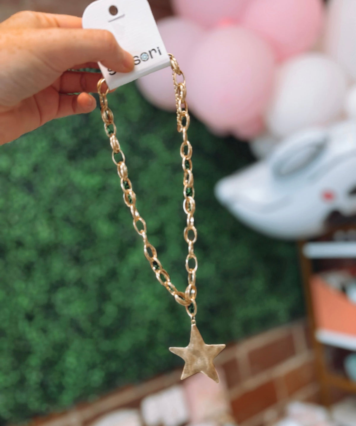 Star Gold Chain Necklace