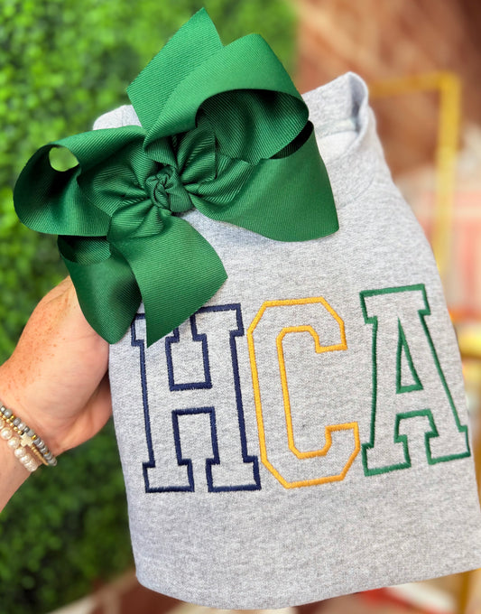 Multi color varsity sweatshirt