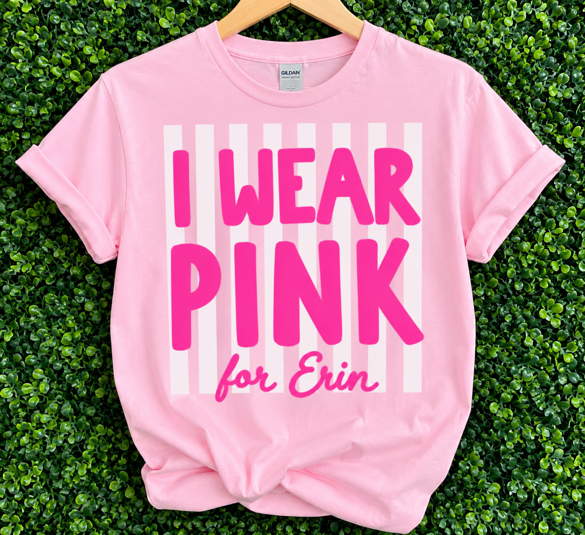 Pink for Erin tee