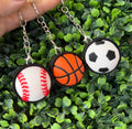 Sports fidget keychain