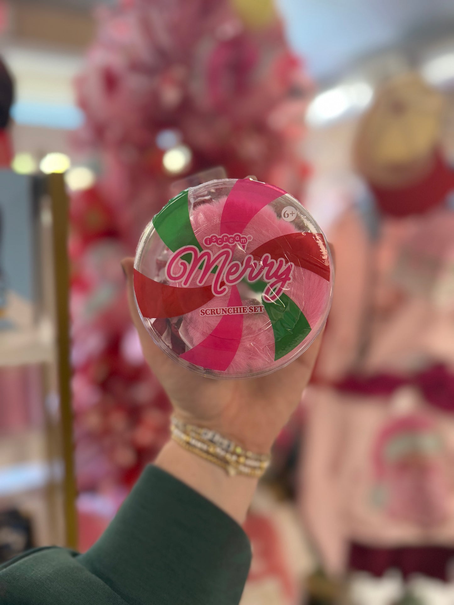 Merry Ornament Scrunchie Set