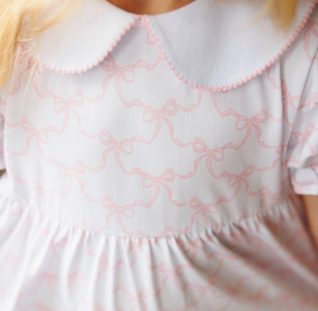 Pink Bows Charlotte Dress