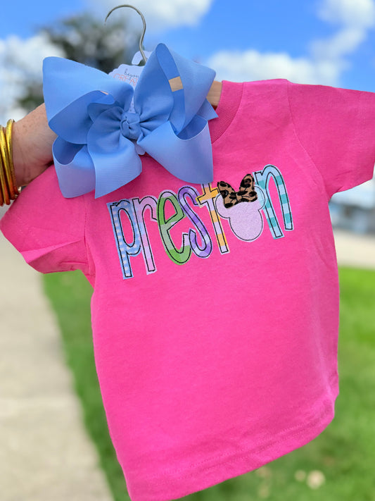 Minnie appliqué