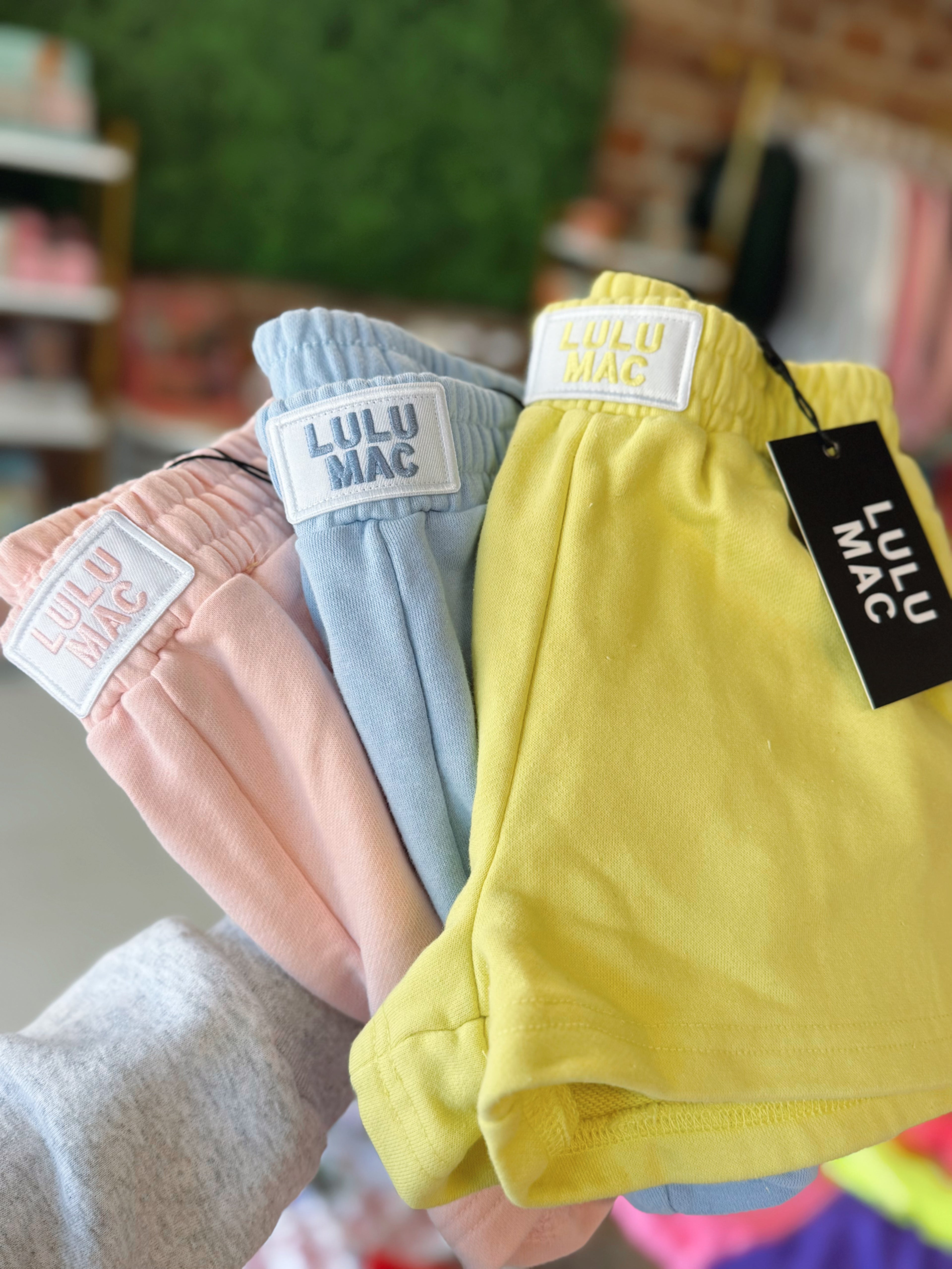 Lulu Mac Terry Cloth Shorts