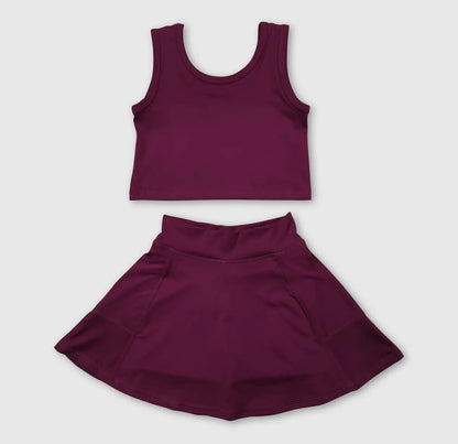 Two Piece Skirt Set