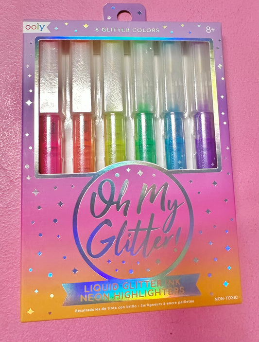 Glitter highlighter