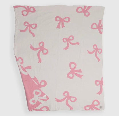 Printed throw blankets
