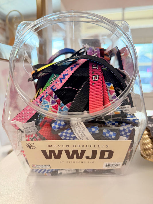 Mystery WWJD bracelets