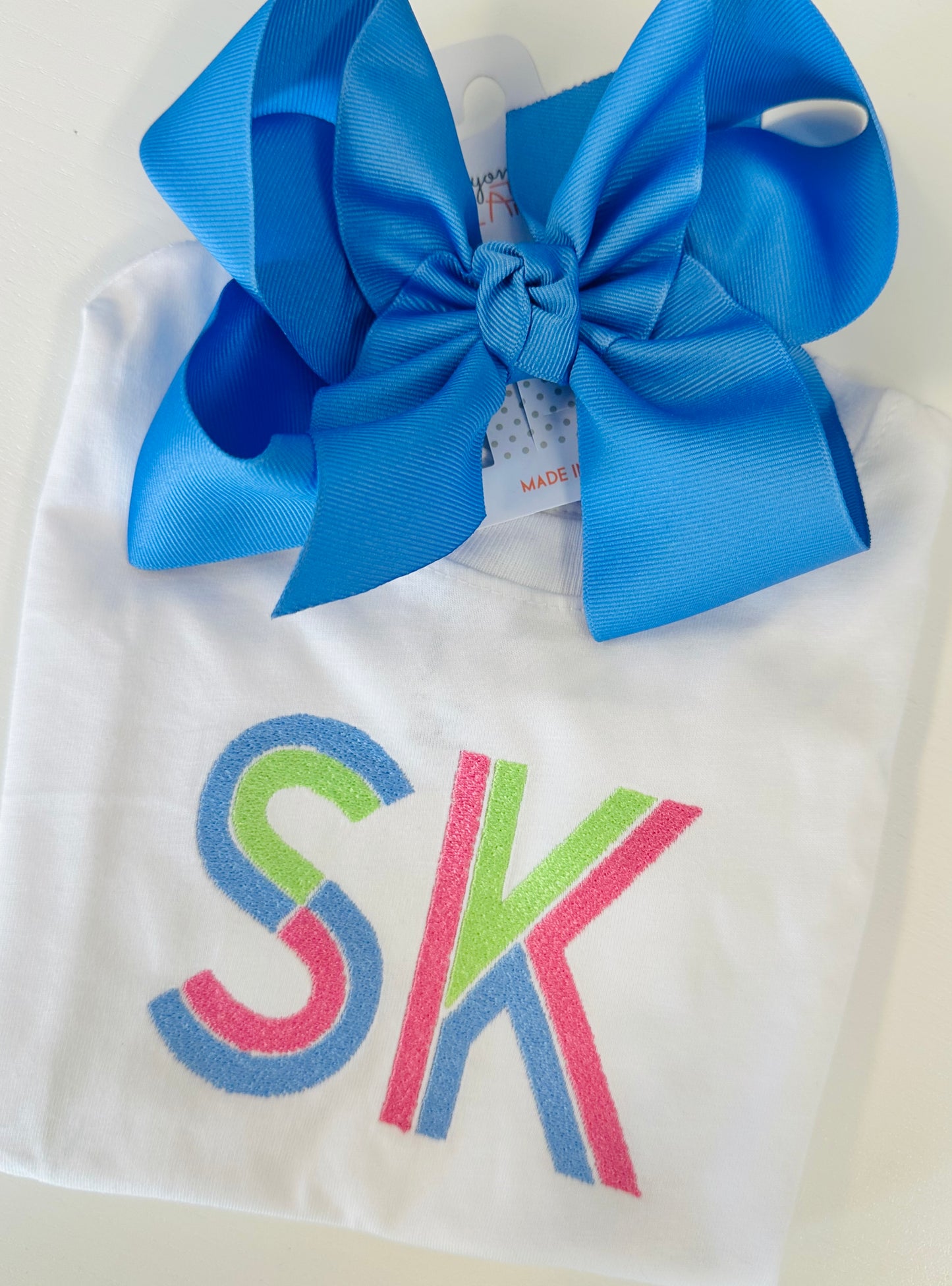 Color block mix up tee