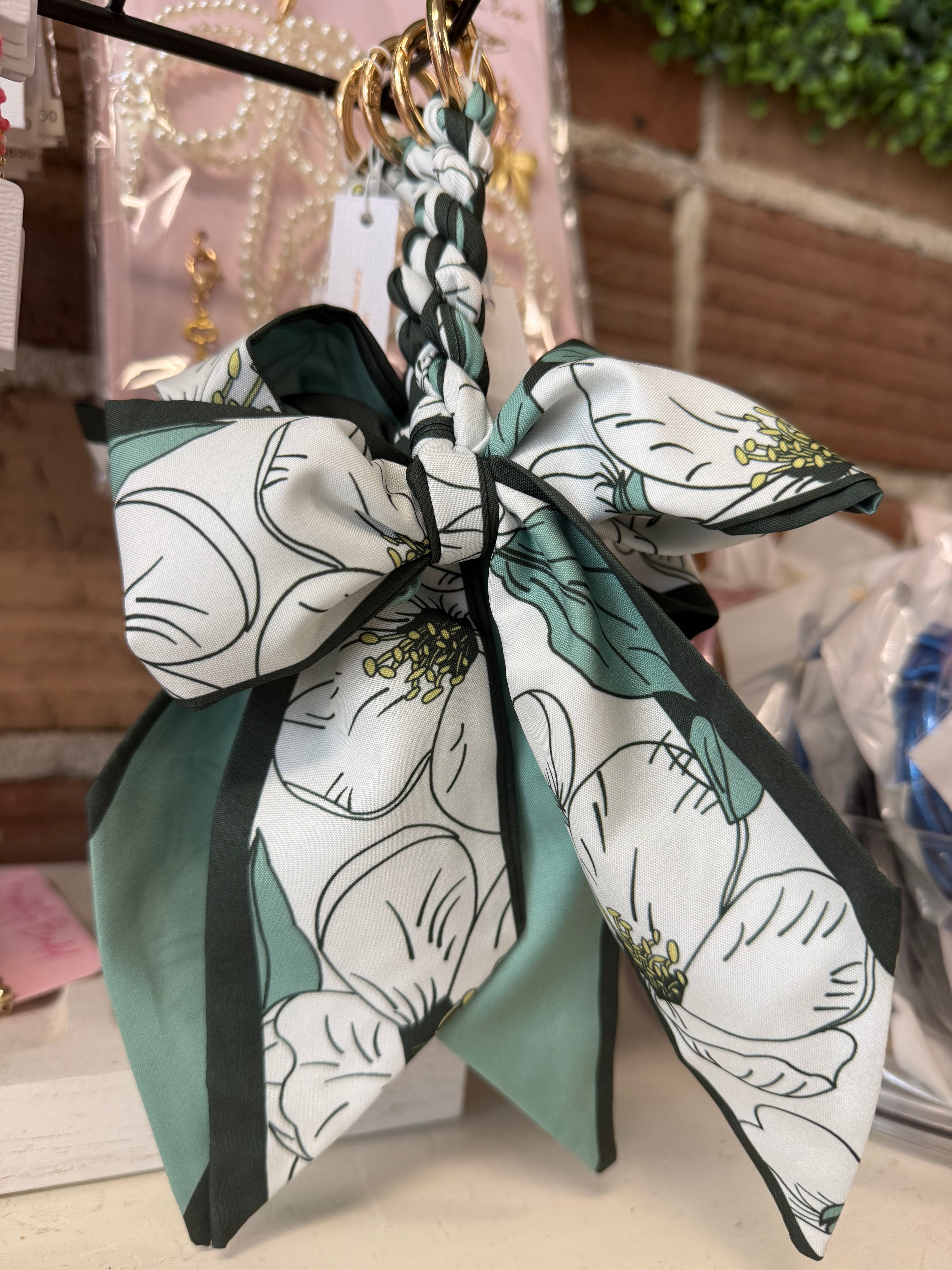Scarf Bow Bag Charm
