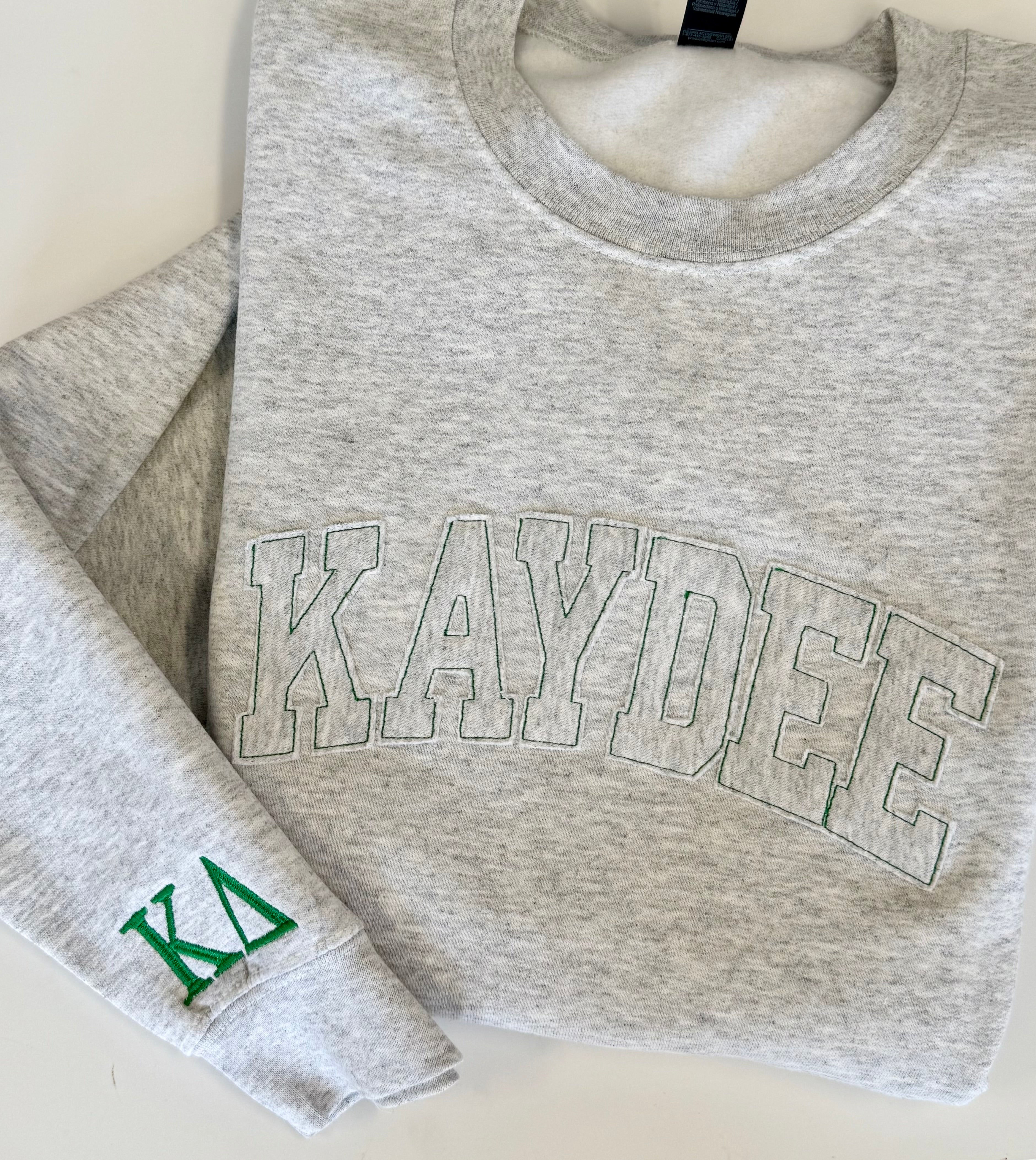 KAYDEE Applique Sweatshirt