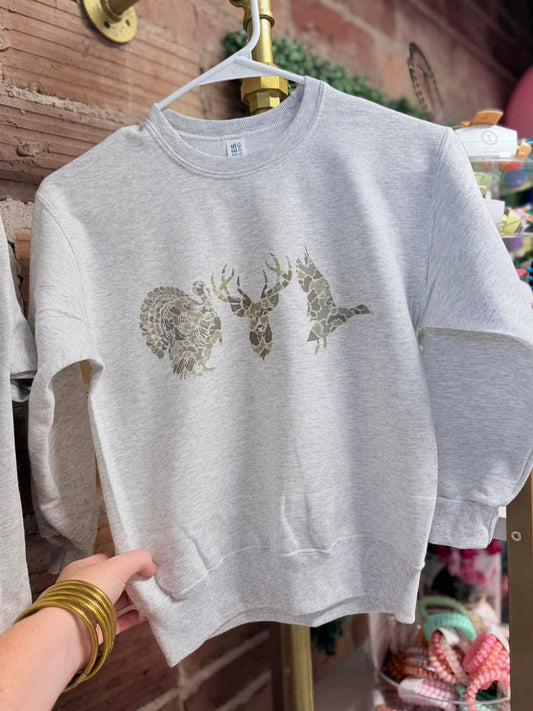 Camo Hunting Trio Sweatshirt