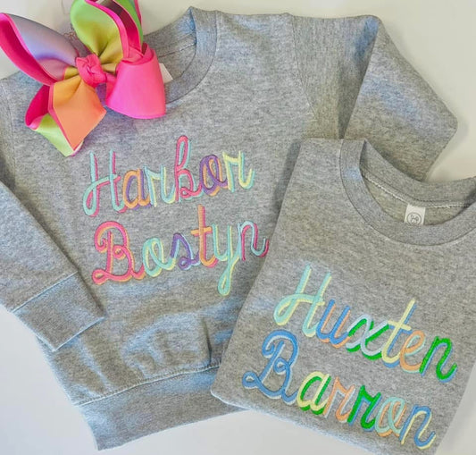 Double Script Sweatshirt