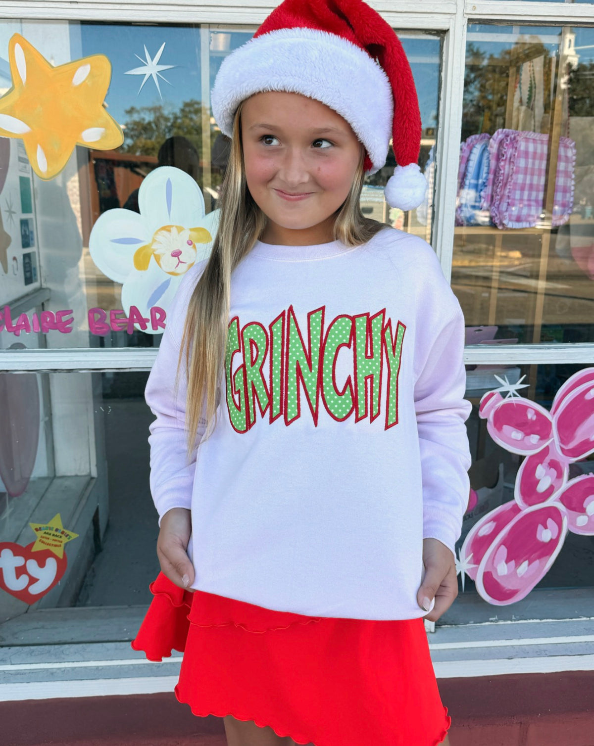 Grinchy sweatshirt